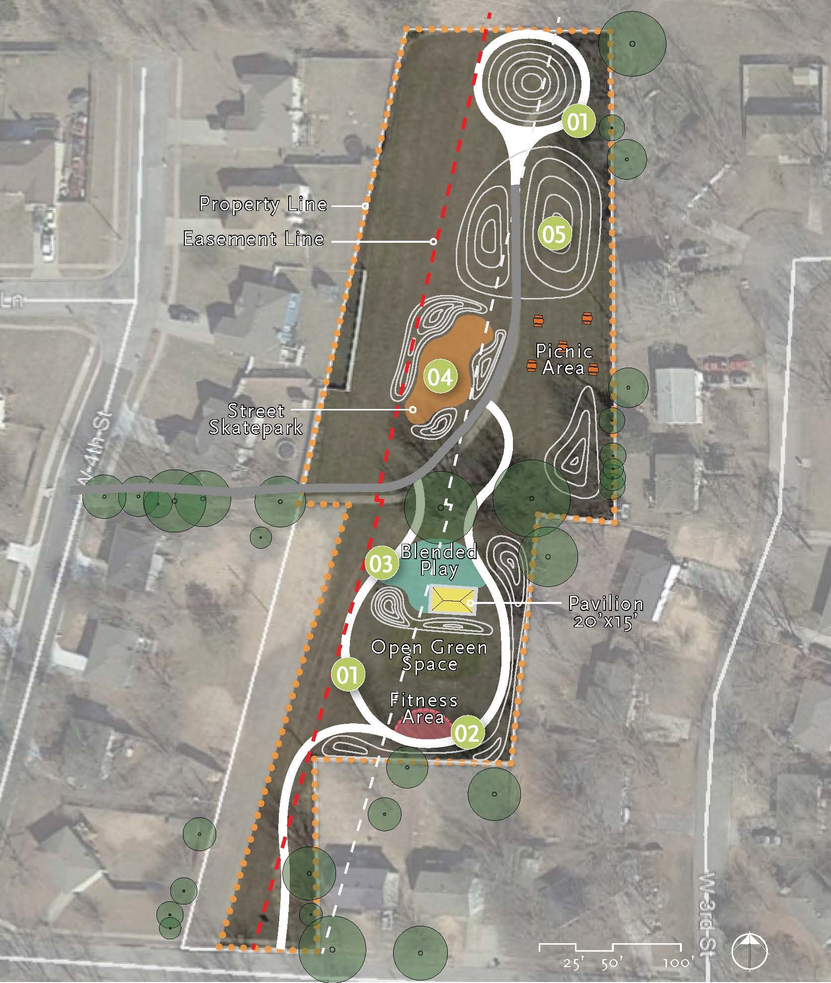 The redesign for Glendell Acres approved by City Council