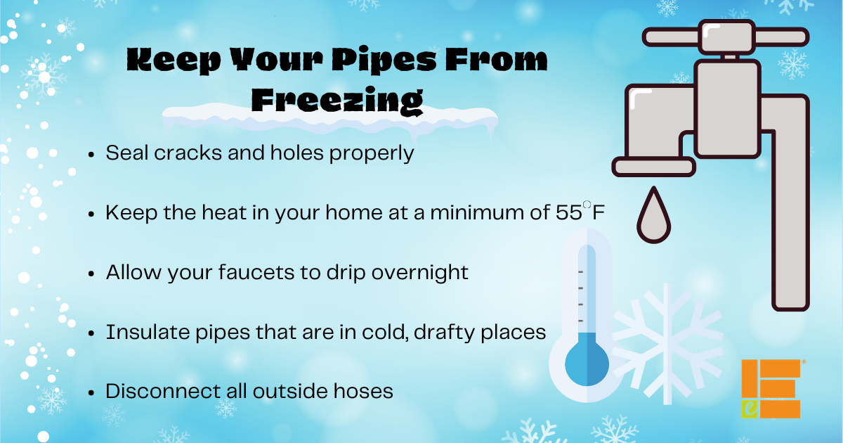 Prevent Frozen Pipes During Frigid Weather - City of Edgerton, Kansas