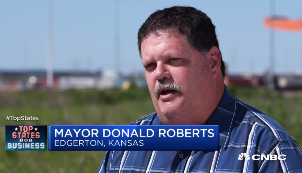 Edgerton's Logistics Park Kansas City featured on CNBC City of